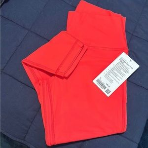 NWT Lululemon Align Crop Leggings 23"
- Tomato Red